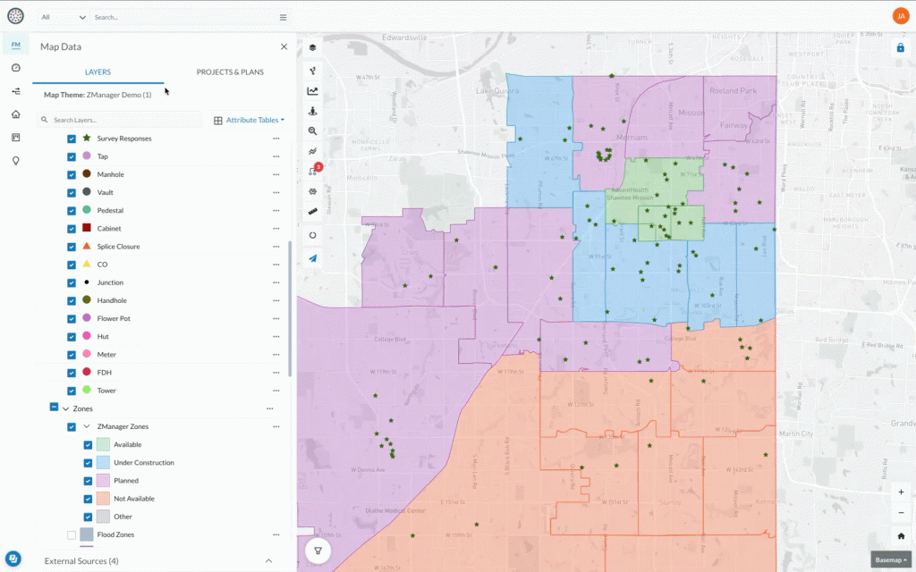 Use network dashboard to see results