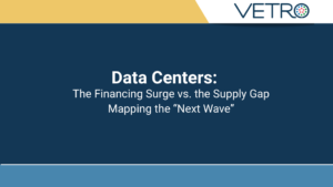 Digital map overlay showing data center supply gaps and global fiber network density.
