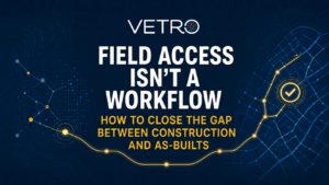 Field Access Isn’t a Workflow: How to Close the Gap Between Construction and As-Builts
